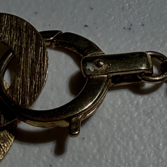 Vntg PR Ex Italy Vermeil Sterling Silver Textured Link Bracelet 8" 27.5g (2) - Picture 3 of 8